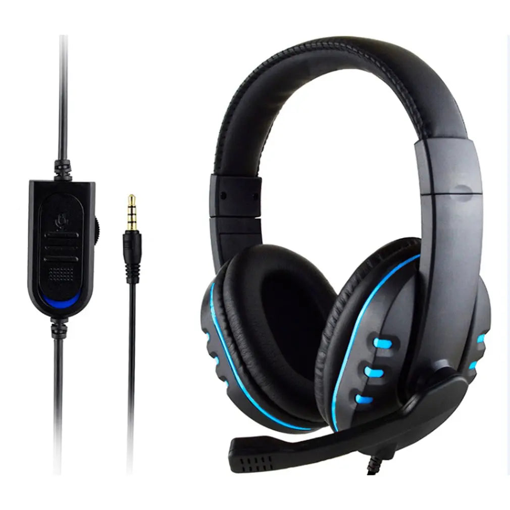 Auriculares Gaming con cable de 3.5mm, headset con cancelación de ruido, auriculares con micrófono y control de volumen para consolas y PC