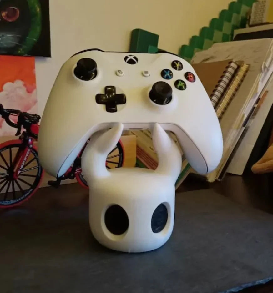 Soporte de controlador de juego universal compatible con PS4/PS5/Switch/XBOX, tema Hollow Knight, exhibición de escritorio genial, accesorios de juegos