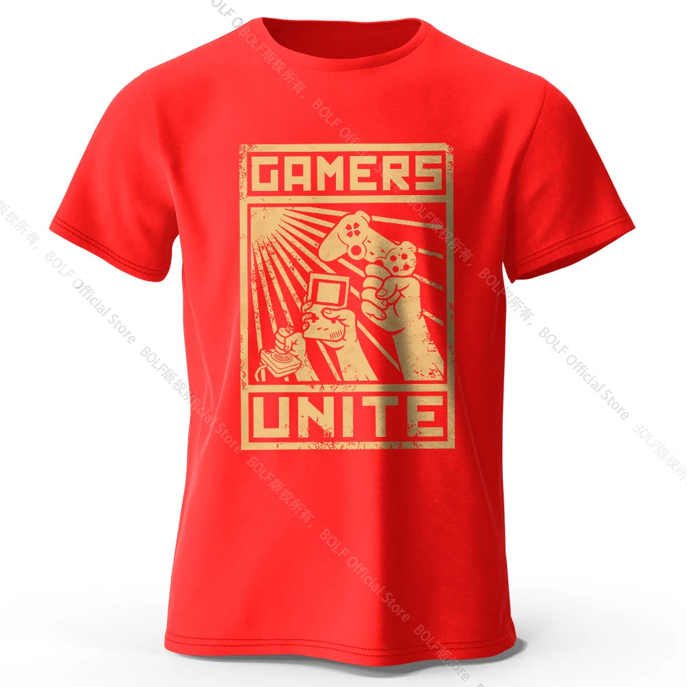 playera gamer "gamers unite"