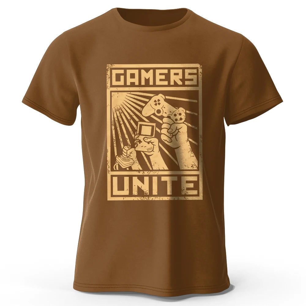 playera gamer "gamers unite"