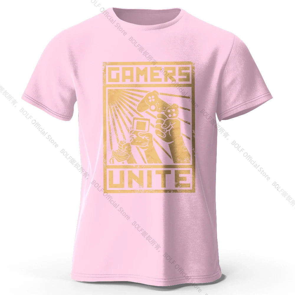 playera gamer "gamers unite"