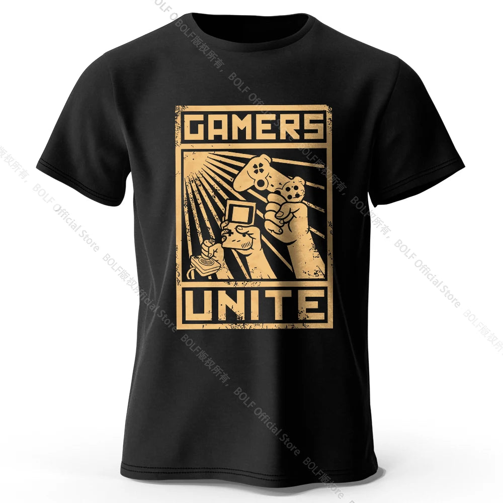 playera gamer "gamers unite"