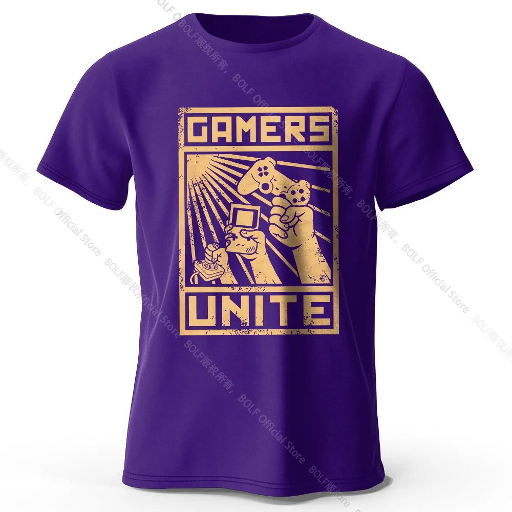 playera gamer "gamers unite"