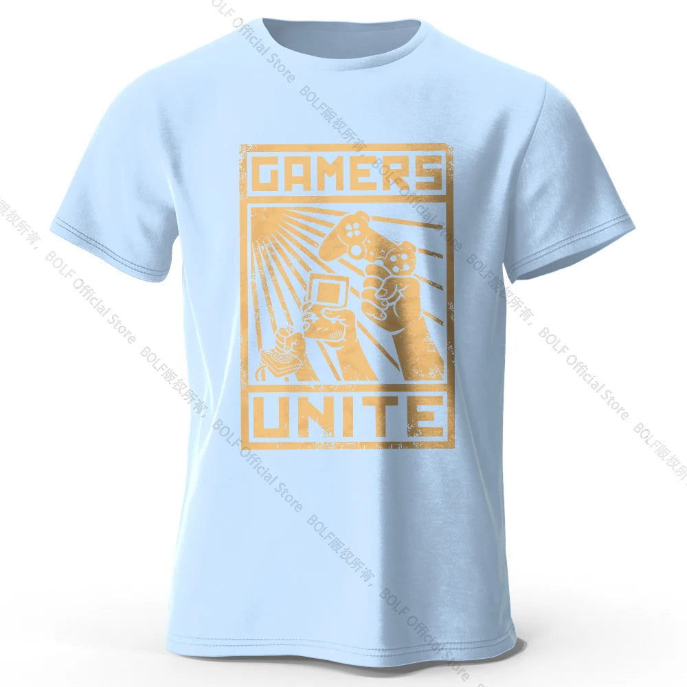 playera gamer "gamers unite"