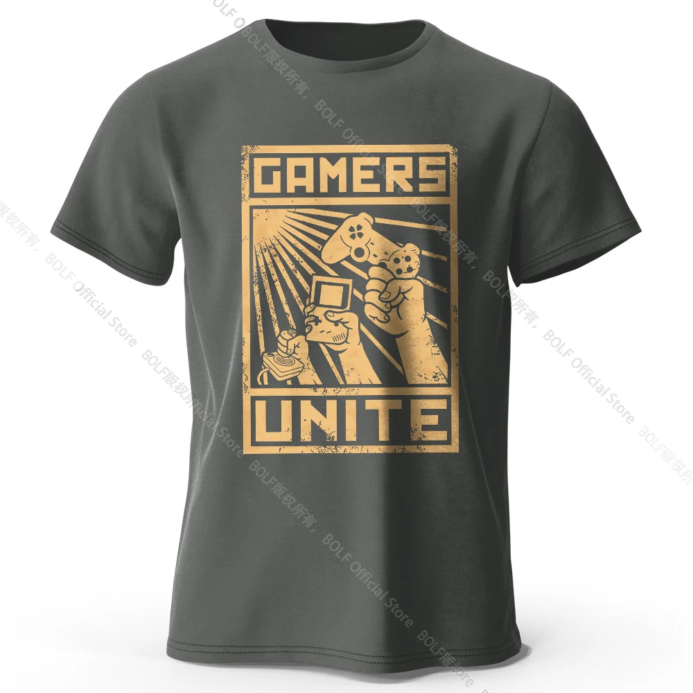 playera gamer "gamers unite"