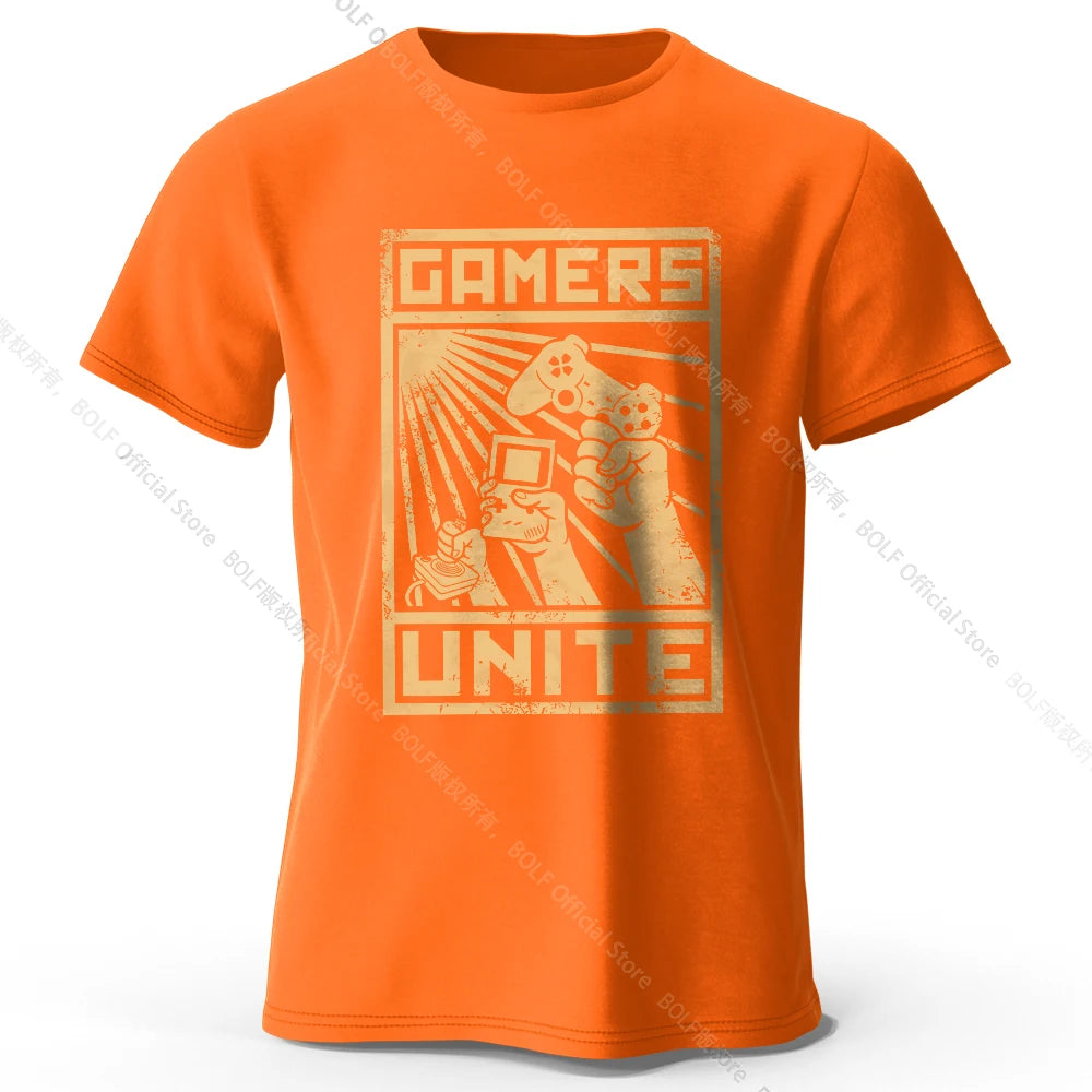 playera gamer "gamers unite"