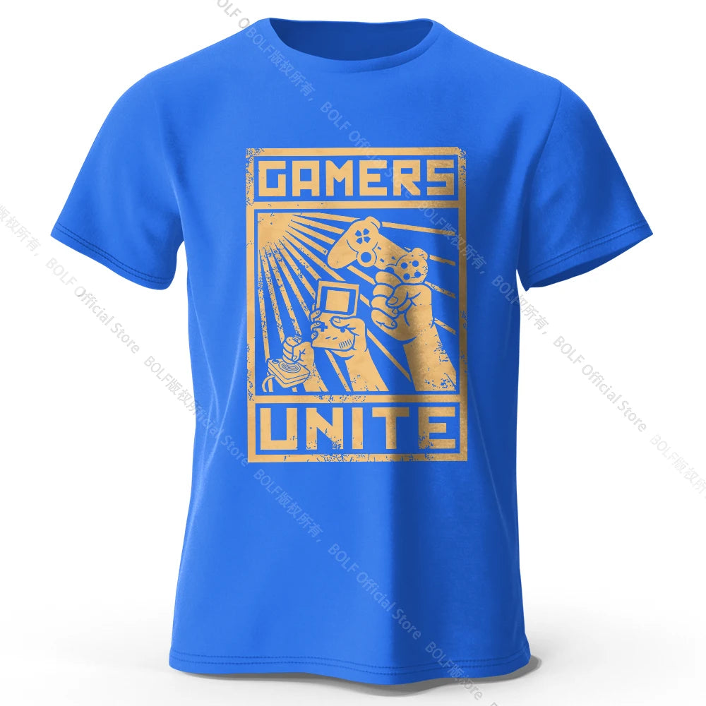 playera gamer "gamers unite"