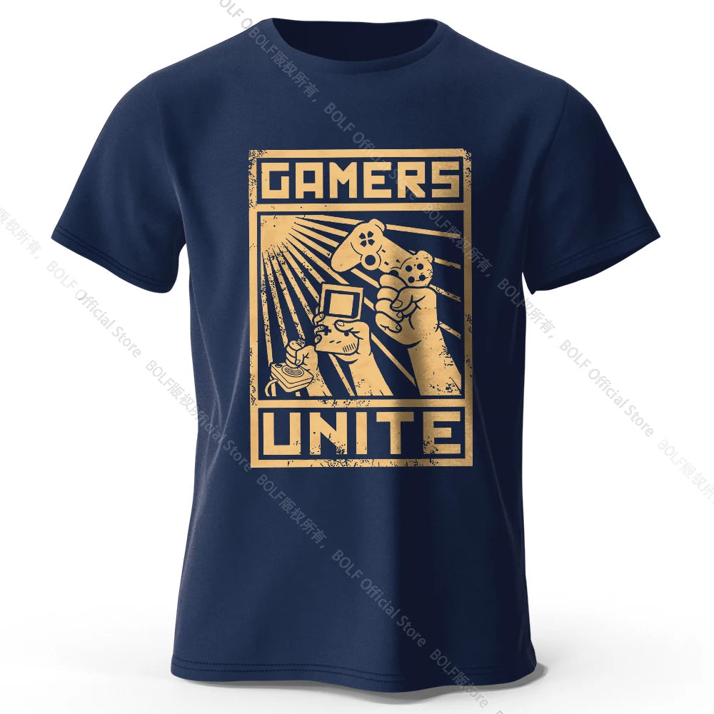 playera gamer "gamers unite"