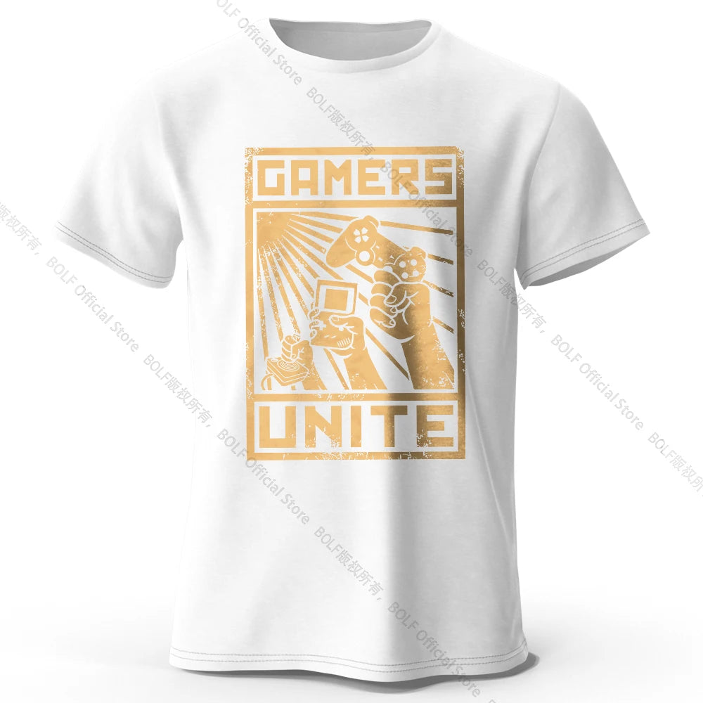 playera gamer "gamers unite"